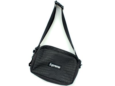 Supreme 'Croc Shoulder Bag'クロコダイル ショルダーバッグ