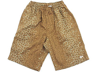 STUSSY 'BRUSHED PARK BOXER SHORT'レオパード ボクサー