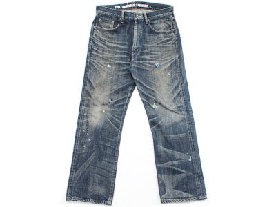 NEIGHBORHOOD 'WASHED .DEEP BASIC DENIM / 14OZ-PT