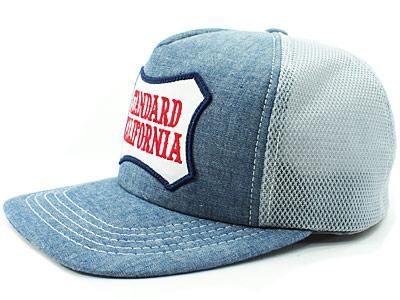 RHC Ron Herman×STANDARD CALIFORNIA 'CHAMBRAY LOGO 販売新作 Cap【新品】 Logo RHC for CALIFORNIA STANDARD キャップ