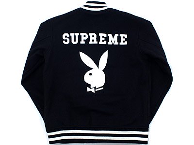 Supreme×PLAYBOY ‘Varsity Jacket’バーシティジャケット スタジャン プレイボーイ - ブランド古着の買取販売