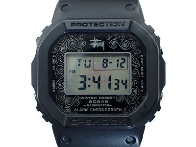 驚きの値段 STUSSY G-SHOCK おまけ 未使用 25周年 DW-5000-ST - 腕時計 