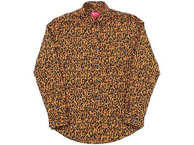 Supreme 'Leopard Shirt'レオパードシャツ 豹柄 - ブランド古着の