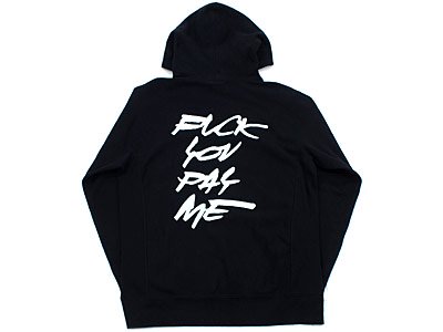 Supreme 'Futura Logo Pullover Hoodie / Fuck You Pay Me'プルオーバー パーカー フューチュラ -  ブランド古着の買取販売フォーサイト オンラインストア