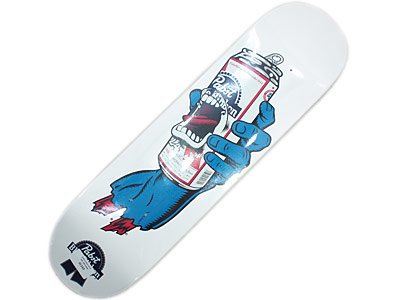 Pabst Blue Ribbon×Santa Cruz Skateboards 'Screaming PBR Hand