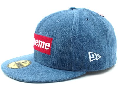Supreme 'BOX Logo New Era'ボックスロゴデニムニューエラ - 帽子
