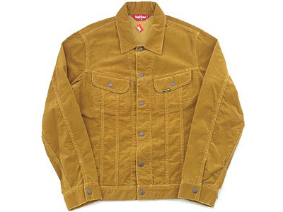 Supreme 'Corduroy Snap Front Jacket'コーデュロイスナップフロント