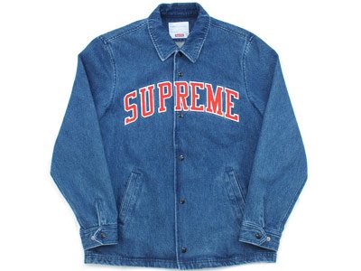 Supreme 'Denim Coaches Jacket'デニムコーチジャケット アーチロゴ