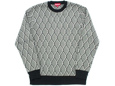 box名作！Supreme Chain Link Sweater セーター 鉄線