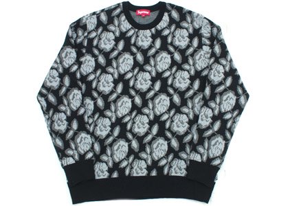 supreme rose sweater ローズ セーター