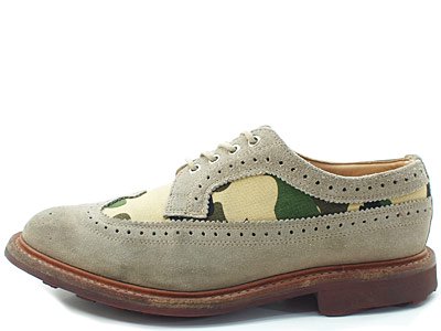 A BATHING APE×Mark McNairy '1st CAMO WING TIP'ウイングチップ