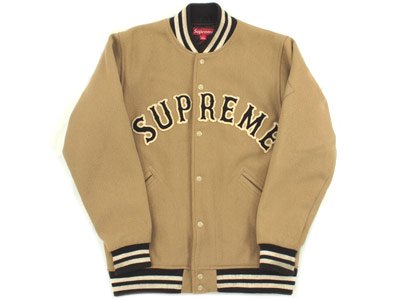 Supreme 'Varsity Baseball Jacket'バーシティジャケット スタジャン - ブランド古着の買取販売フォーサイト  オンラインストア