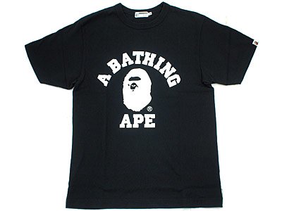 A BATHING APE 'カレッジロゴ'Tシャツ - ブランド古着の買取販売