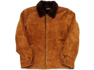 TENDERLOIN テンダーロイン ジャケット サイズ:S サドル スウェードレザー ジャケット T-SADDLE SUEDE JKT ブラウン アウター ブルゾン 【メンズ】