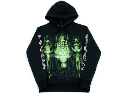 Supreme 'H.R. Giger Pullover'プルオーバー パーカー ハンス