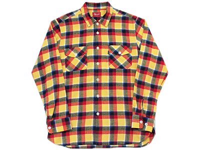 Supreme 'Multi Color Plaid Flannel Shirt'マルチカラー チェック