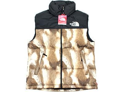 Supreme×THE NORTH FACE 'Nuptse Vest'ヌプシ ダウンベスト ノース