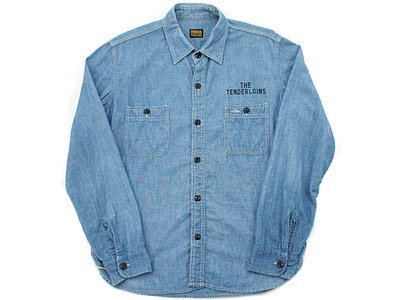 TENDERLOIN 'T-CHAMBRAY SHT'シャンブレーシャツ テンダーロイン S - ブランド古着の買取販売フォーサイト オンラインストア