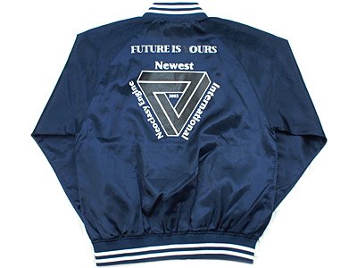 NINE RULAZ LINE 'Nylon Varsity Jacket'ナイロンバーシティ