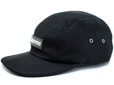 Supreme 'Rubber Logo Camp Cap'ラバーボックスロゴ キャンプキャップ