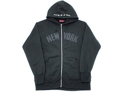 Supreme 'Arc Logo Zip Up'NEW YORK アーチロゴ ジップアップパーカー 