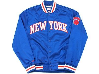 Mitchell & Ness 'New York Knicks Third QTR Satin Jacket