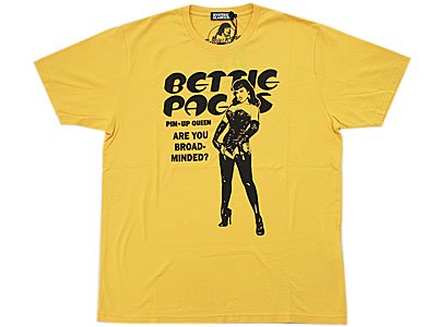HYSTERIC GLAMOUR 'BETTIE PAGE'Tシャツ ヒステリック 