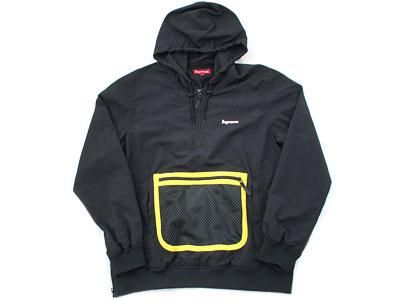 Supreme 'Mesh Pocket Pullover'メッシュポケット プルオーバー ハーフ