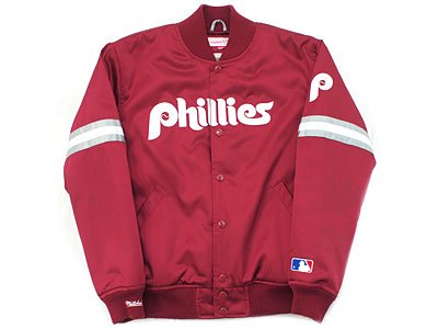 Mitchell&Ness 'Phillies Vintage MLB Backup Satin Jacket'フィリーズ