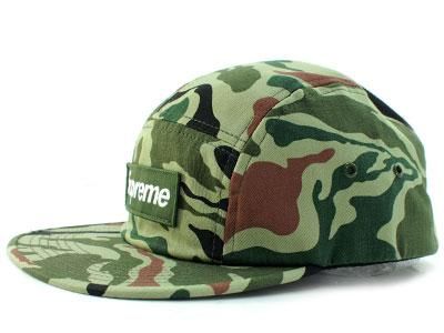USA製 Supreme シュプリーム 迷彩 キャップ ウール CAMO WOOL