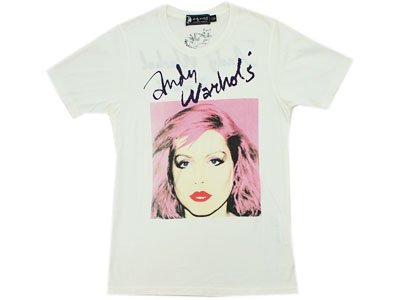 Andy Warhol BY HYSTERIC GLAMOUR 'DEBBIE HARRY'Tシャツ デボラハリー ...