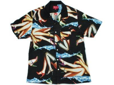 Supreme 'Heels Shirt'ハイヒール レーヨンシャツ 半袖 シュプリーム L