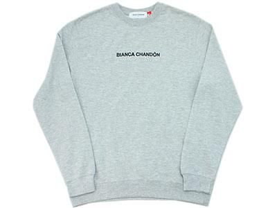 BIANCA CHANDON 'Logo Sweat'ロゴ刺繍 スウェット ビアンカ