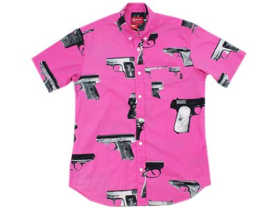 SUPREME 13ss GUNS SHIRT シュプリーム ガンズ シャツ 銃-