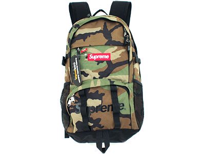 supreme 19aw バックパック カモ 落ち葉