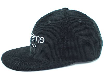 Supreme 'Corduroy Classic Logo 6 Panel Cap'コーデュロイ