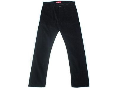 Supreme 'No Wale Corduroy Slim Jean'コーデュロイ スリム