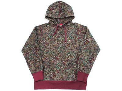 Supreme 'Paisley Pullover'ペイズリー プルオーバー パーカー L Supreme 'Paisley Pullover'ペイズリー プルオーバー パーカー L