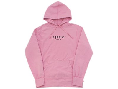 Supreme 'Classic Logo Hooded Sweatshirt'クラシックロゴ プル