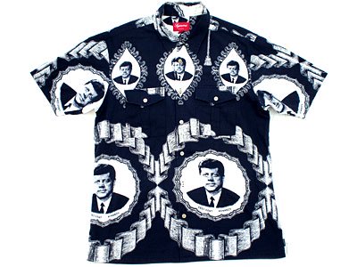 Supreme 'Kennedy Shirt'ケネディーシャツ JFK シュプリーム M