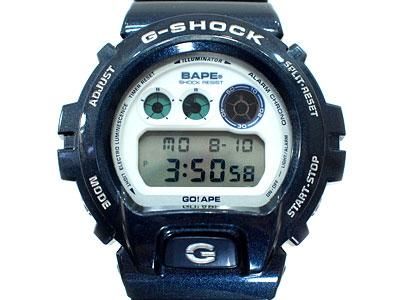 A BATHING APE×G-SHOCK 'DW-6900FS'Gショック CASIO カシオ BAPE