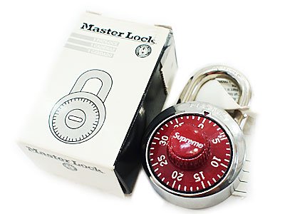 Supreme 'Master Lock'マスターロック ダイヤル式 南京錠 シュプリーム - ブランド古着の買取販売フォーサイト オンラインストア