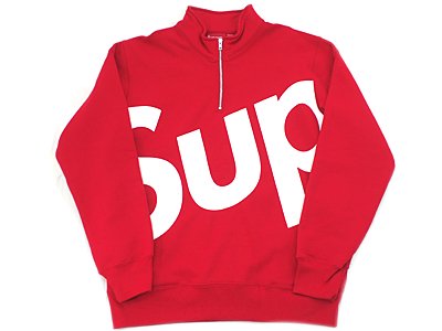 Supreme 'Sup Half Zip Pullover'シュプ ハーフジップ プルオーバー