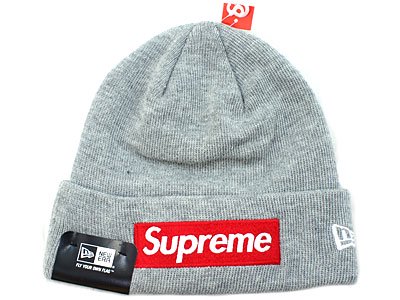 Supreme 'New Era Box Logo Beanie'ビーニー ニットキャップ