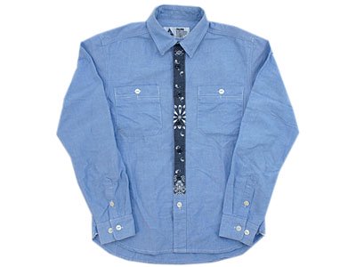 CHALLENGER 'BANDANA TIE SHIRT'バンダナ オックスフォード 