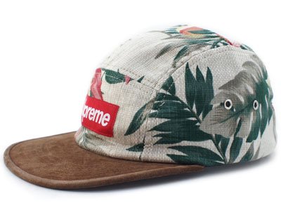 Supreme 'Floral Suede Camp Cap'キャンプキャップ フローラル 花 ...