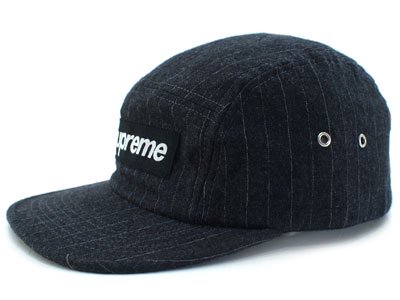 Supreme 'Chalk Stripe Camp Cap'キャンプキャップ チョーク