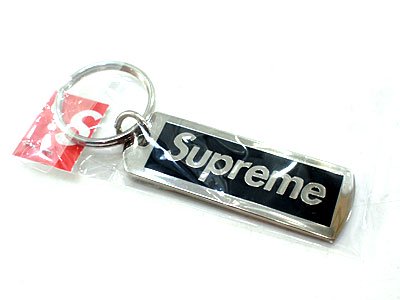 Supreme 'Metal Tag Keychain'キーチェーン キーホルダー メタルタグ 