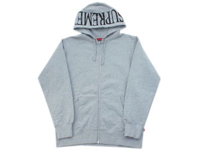 Supreme 'Hooded Foil Logo Zip Up'ジップアップパーカー フード