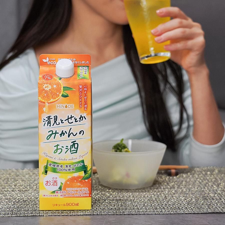 清見とせとかみかんのお酒